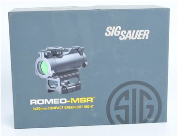 Sig Sauer Romeo-MSR 1x20mm Compact Green Dot Sight