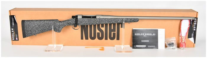 Nosler Model 21 Bolt-Action Rifle .300 Win Mag with Original Box and Accessories, Brand New
