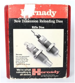 Hornady New Dimension Series I .35 Whelen 2-Die Rifle Reloading Set, c. 1990