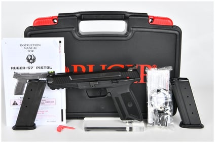 Ruger-57 Semi-Automatic Pistol, 5.7x28mm, Brand New with Two Magazines, c. 2020s