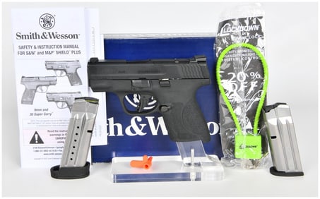 Smith & Wesson M&P Shield Plus Semi-Automatic Pistol, .30 Super Carry, Circa 2022