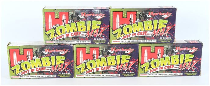 Hornady Zombie Max .223 Rem 55 Grain Z-MAX Ammunition, 100 Rounds, circa 2012