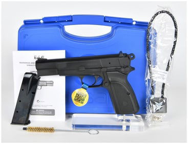 Girsan MC P35 Semiautomatic 9mm Pistol with Original Case and Accessories, c. 2022