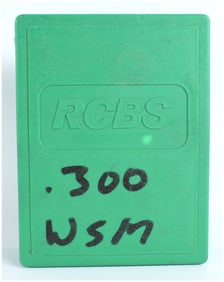 RCBS Full Length (FL) 2-Die Set for .300 Winchester Short Magnum (WSM), P/N 30801, Modern Production