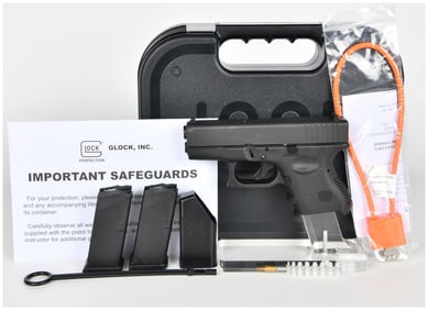 Glock Model 28 Semi-Automatic Pistol, .380 Auto, Made in USA, Modern