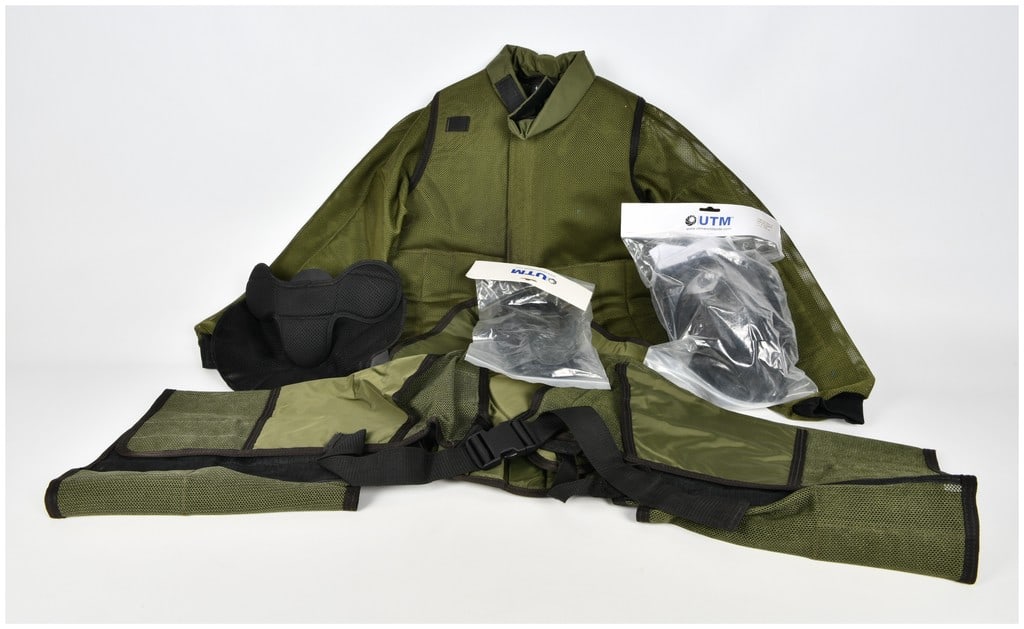 A Collection of UTM RBT NLTA Protective Training Gear (1 of 15)
