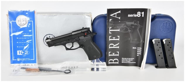 Beretta Model 85 FS Cheetah Semi-Automatic Pistol with Original Box and Two Magazines, c. 2014