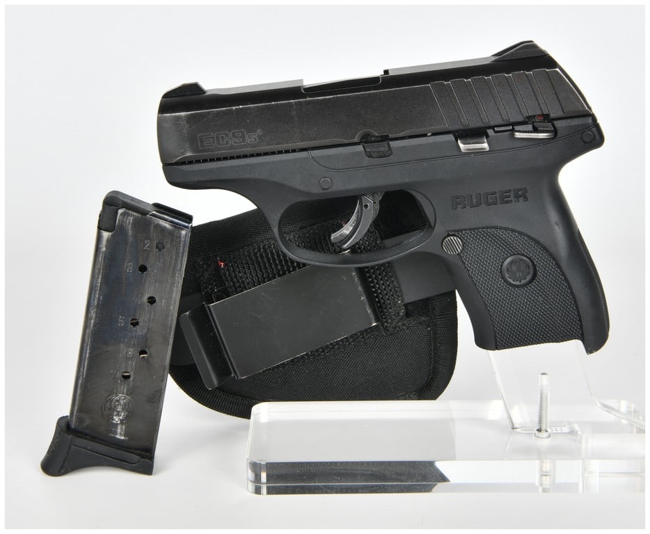 Ruger EC9s 9mm Semi-Automatic Pistol with Magazine and Holster, Prescott, Arizona, c. 2018-Present (1 of 16)