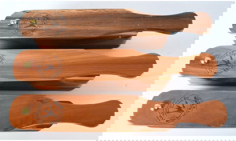 Michael W. Smith Handcrafted Turkey Box Calls, Mixed Wood Set of Three