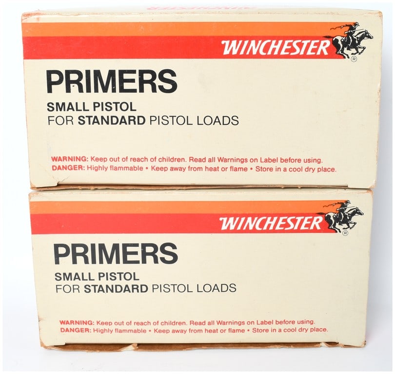 Winchester Small Pistol Primers No. WSP (3000 Count) Vintage Reloading Lot (1 of 3)