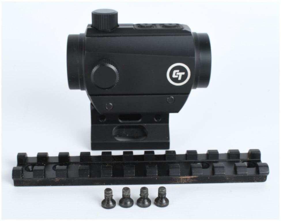 An Assortment of Crimson Trace CTS-25 Compact Red Dot Sight and Mounting Hardware (1 of 5)