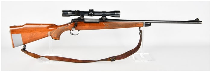 Remington Model 700 Bolt Action Rifle .30-06 SPRG with Micro-Trac Scope Circa 1960s