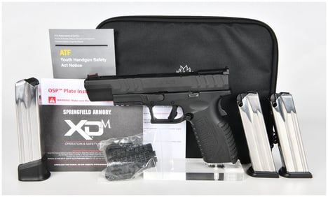 Springfield Armory XD-M Elite OSP 9mm Semi-Automatic Pistol with Accessories, c. 2020-Present
