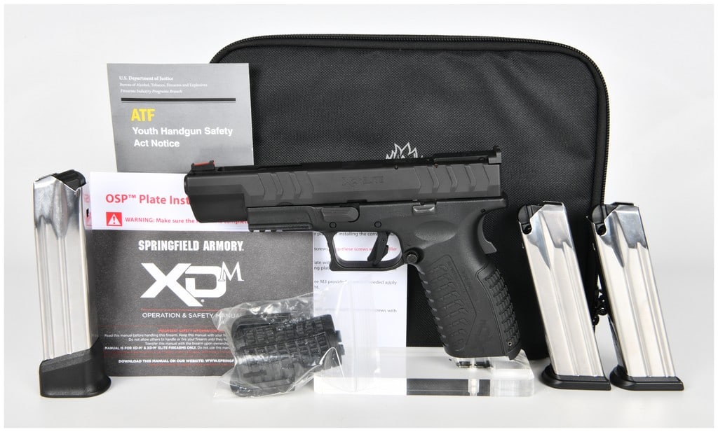 Springfield Armory XD-M Elite OSP 9mm Semi-Automatic Pistol with Accessories, c. 2020-Present (1 of 16)