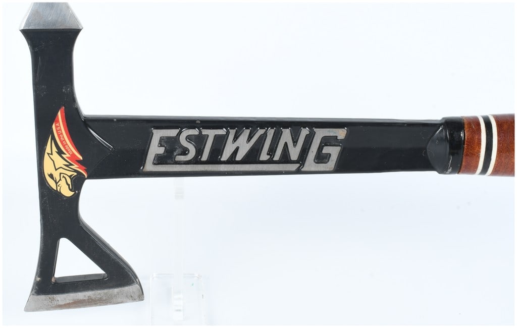 Estwing Black Eagle Tomahawk with Leather Handle - 2