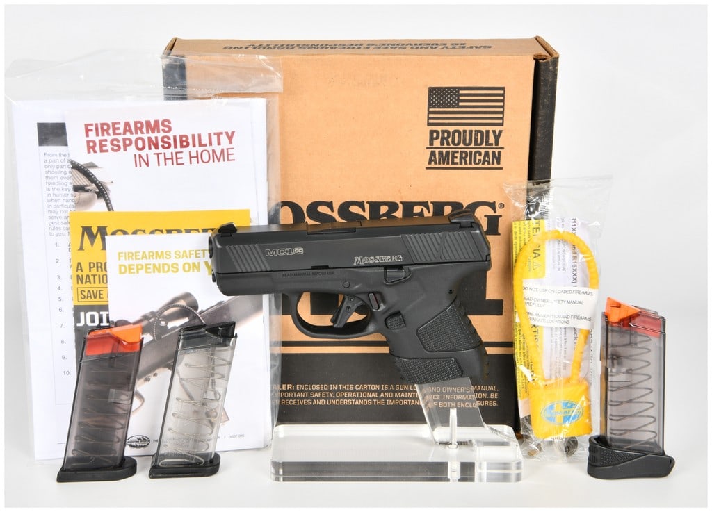 Mossberg Model MC1sc Sub-Compact 9mm Semi-Automatic Pistol with Three Magazines, circa 2019 (1 of 17)