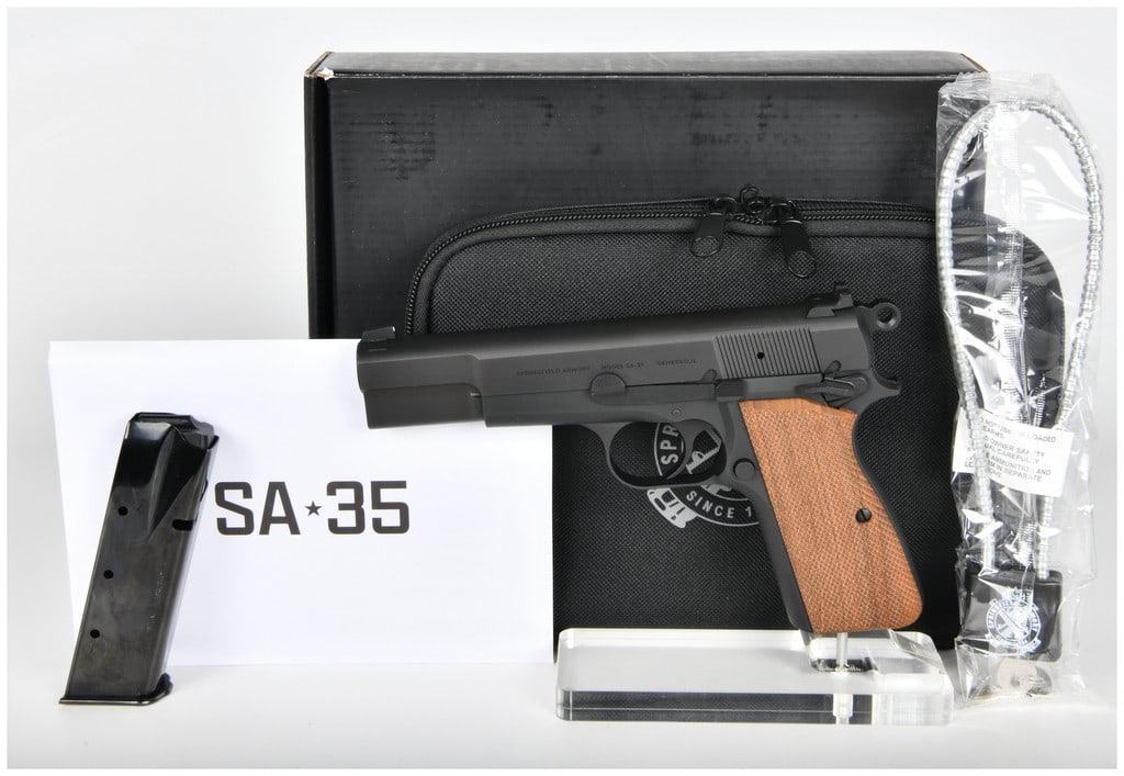 Springfield Armory Model SA-35 9mm Semi-Automatic Pistol with Original Box and Accessories, circa (1 of 16)