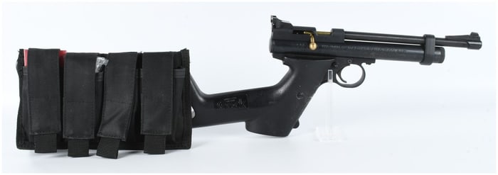 Crosman Model 2240 CO2 Pellet Pistol with Shoulder Stock