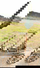 Custom Handmade Mustang Woodcrafters Style Skeet and Gun Cart