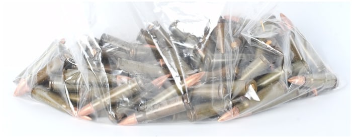 FEDARM 7.62x39mm Rifle Ammunition Bulk Lot of 100 Rounds Dated 2018