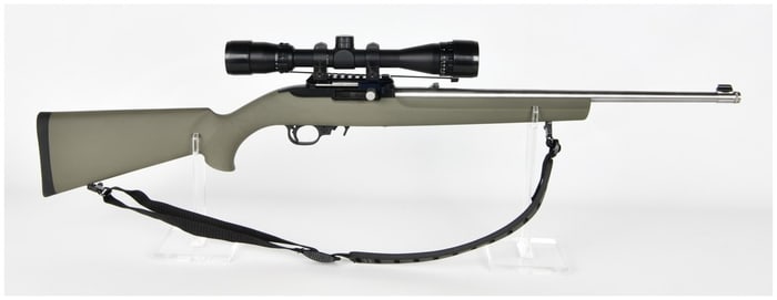 RUGER 10/22 .22 LR Semi-Automatic Rifle with Bushnell Scope and FAXON Upgrades, Modern