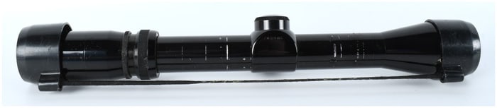 Burris 2.5X-7X Variable Power Rifle Scope, Duplex Reticle, Serial 306807, circa 1980