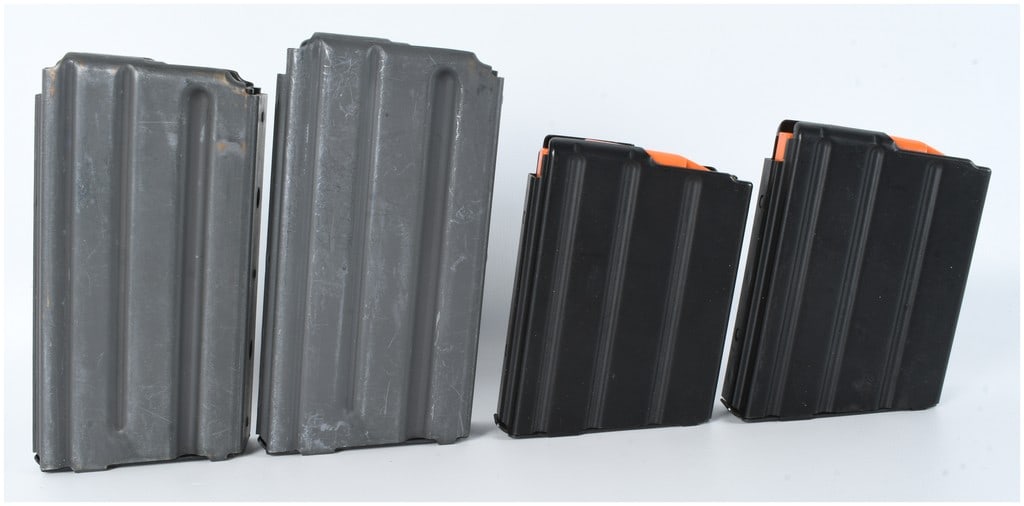 4 AR-15 Magazines Including Colt and DuraMag Examples - 4