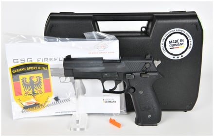 GSG German Sport Guns FireFly Semi-Automatic Pistol Caliber .22 L.R. Complete Factory Set