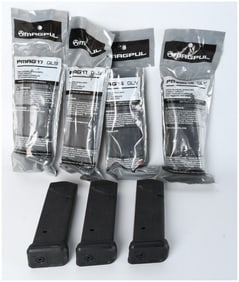 Seven Magpul PMAG GL9 Glock Magazines