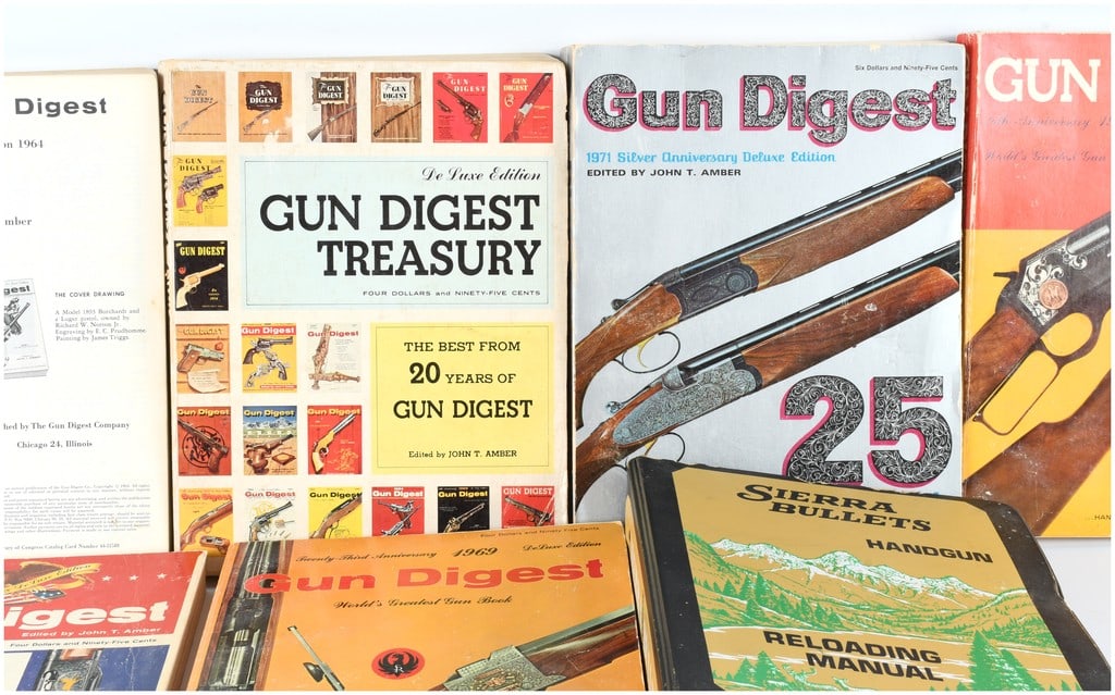 John T. Amber Edited Gun Digest Annuals and Sierra Reloading Manual Lot, 1961-1971 - 3