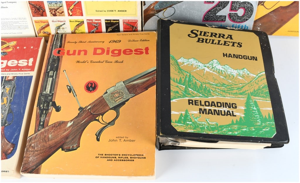 John T. Amber Edited Gun Digest Annuals and Sierra Reloading Manual Lot, 1961-1971 - 6