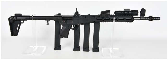 Kel-Tec SUB-2000 Folding Pistol Caliber Carbine .40 S&W with Vortex Optic and 4 Magazines,