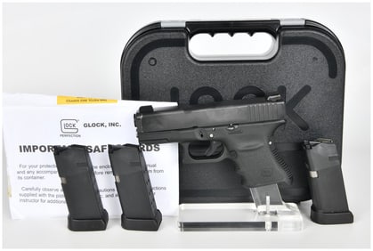 Glock Model 30 SF Semi-Automatic Pistol, .45 Auto, Night Sights and Case,