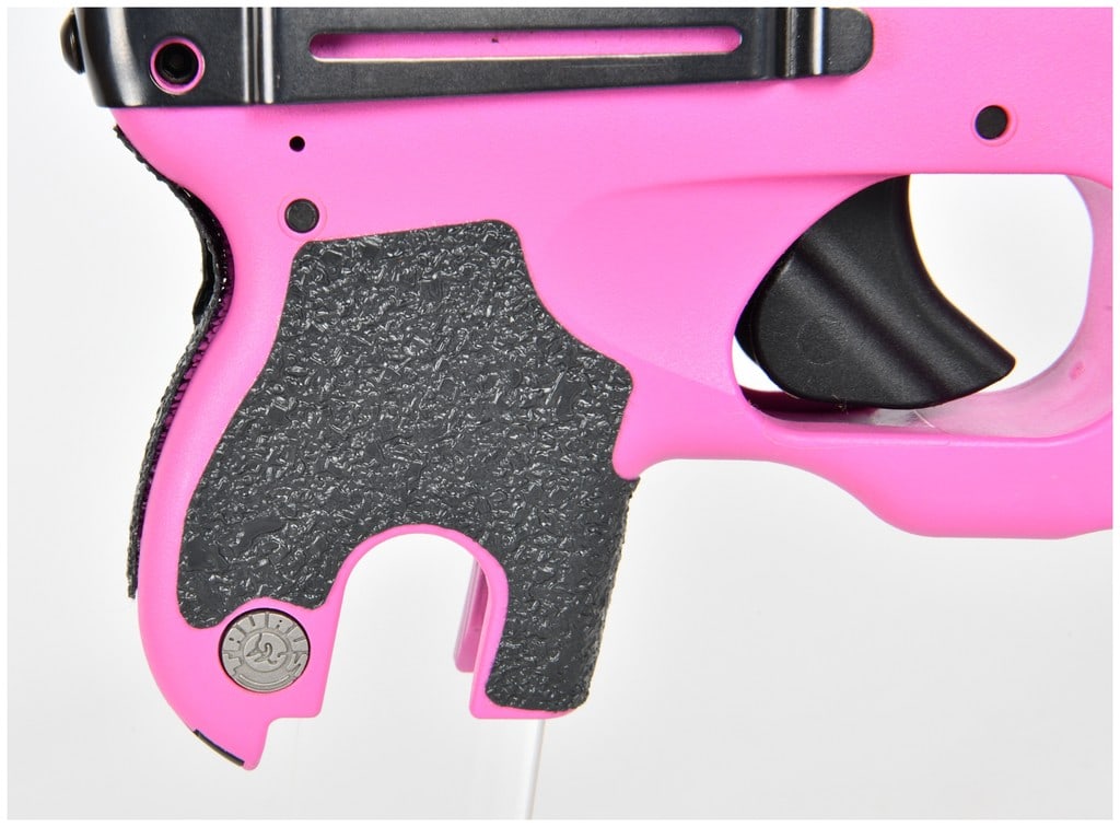 Taurus CURVE .380 AUTO Subcompact Semi-Automatic Pistol, Raspberry Frame, Integrated Laser/Light, - 11