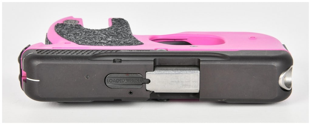 Taurus CURVE .380 AUTO Subcompact Semi-Automatic Pistol, Raspberry Frame, Integrated Laser/Light, - 13