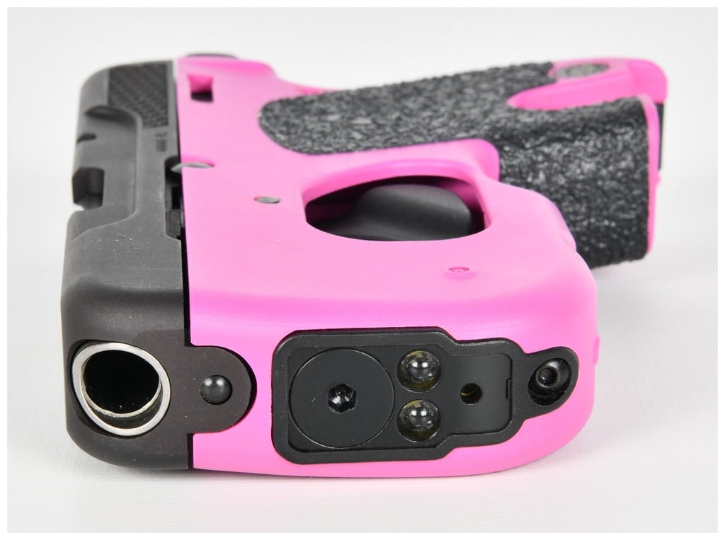 Taurus CURVE .380 AUTO Subcompact Semi-Automatic Pistol, Raspberry Frame, Integrated Laser/Light, - 15