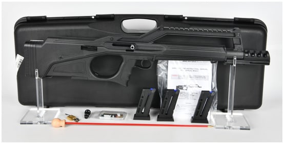 Tanfoglio Appeal .22 LR Bullpup Rifle Set, New in Case, Circa 2021