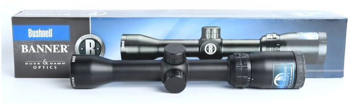 Bushnell Banner 1.5-4.5x32 Rifle Scope with Multi-X Reticle, Circa 2014