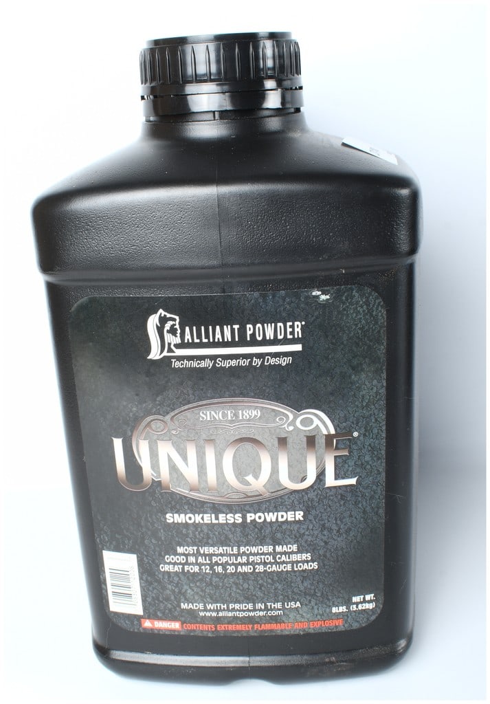 Alliant Powder Unique Smokeless Powder, Lot of 8 Eight-Pound Jugs, 21st Century (1 of 3)