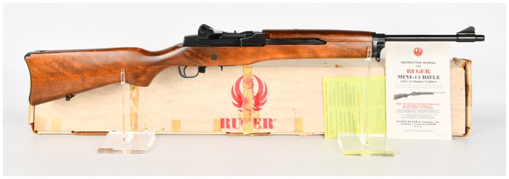 Ruger Mini-14 Semi-Automatic Rifle, Early Production, Matching Box and Papers, Circa 1981 (1 of 20)