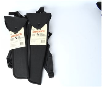 UNCLE MIKE'S SIDEKICK Bandolier Hunting Holster Lot (2) NOS, Sizes 11 and 13, Circa 1980s-1990s