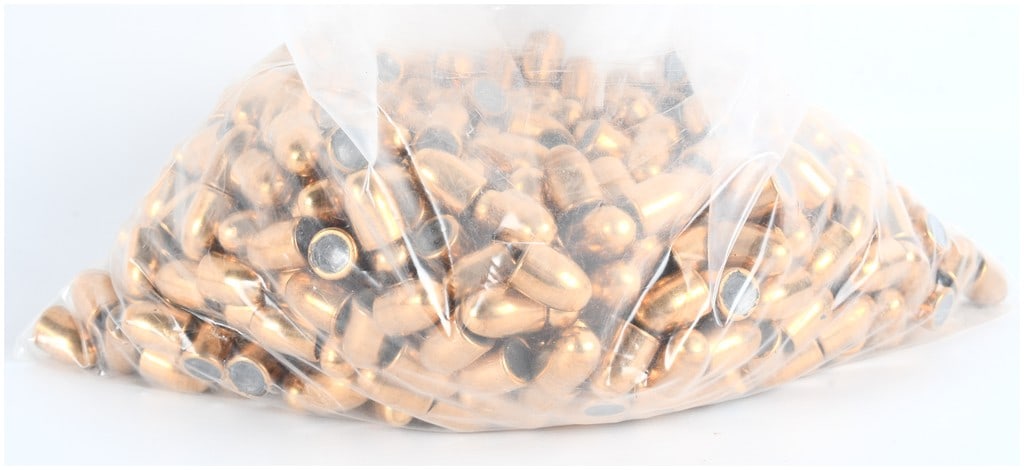 Unbranded .45 Caliber 230 Grain FMJ Round Nose Bullet Projectiles, Lot of 500, Modern (1 of 2)