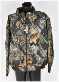 Brand New Cabela's Mossy Oak Break-Up Camo Hunting Bomber Jacket