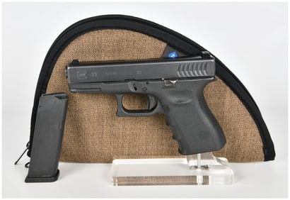 Glock Model 23 Semi-Automatic Pistol, Puerto Rico Police Service Engraving, Late 1990s-2010s