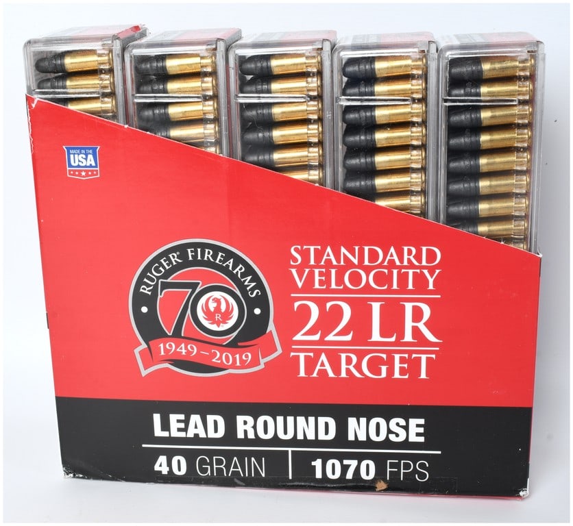 Ruger CCI 70th Anniversary Standard Velocity .22 LR Ammunition Carton 2019 (1 of 2)
