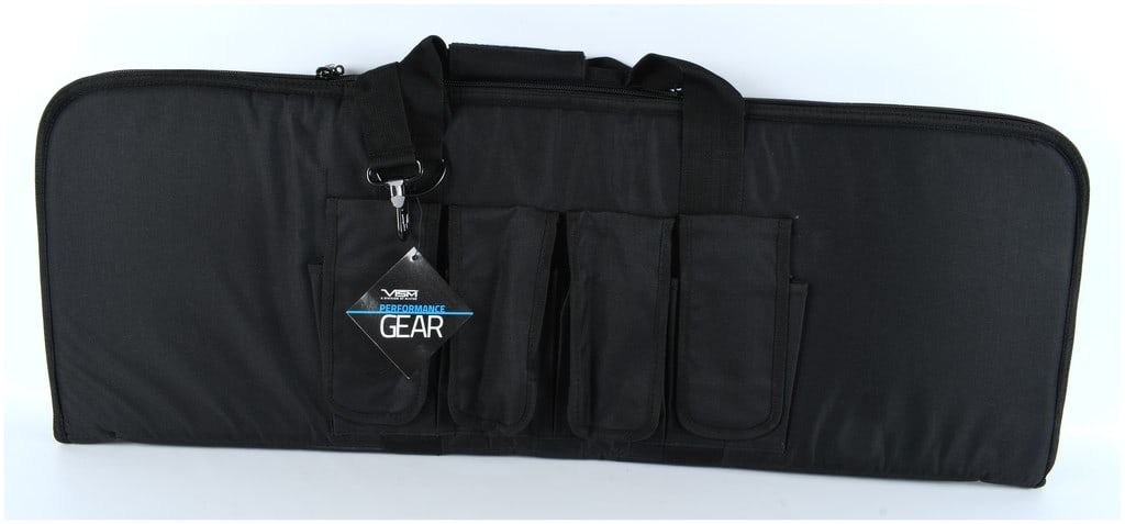VISM / NcSTAR Performance Gear Padded Black Tactical Carbine Rifle Case, Contemporary (1 of 3)