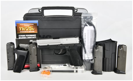 SIG Sauer Model SP2022 Two-Tone Semi-Automatic Pistol with Four Magazines, 2014