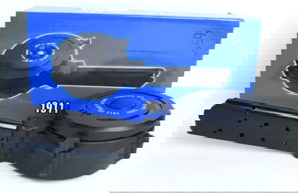 RWB / Iver Johnson 1911 .45 ACP 28-Round Drum Magazine in Original Box, Circa 2018