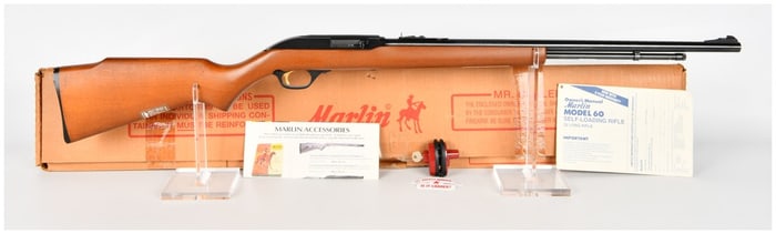 Marlin Model 60 Semi-Automatic .22 LR Rifle with Original Box and Documentation, Circa 1994