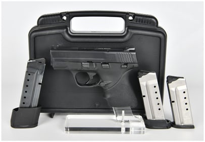 Smith & Wesson M&P 40 Shield Semi-Automatic Pistol with Three Magazines and Case, Circa 2012-Present